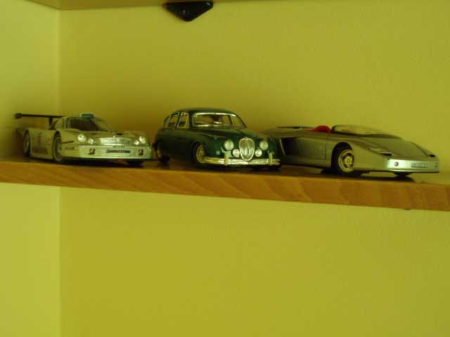 Mercedes CLK LM, Jaguar Mark II, Ferrari Mythos.jpg