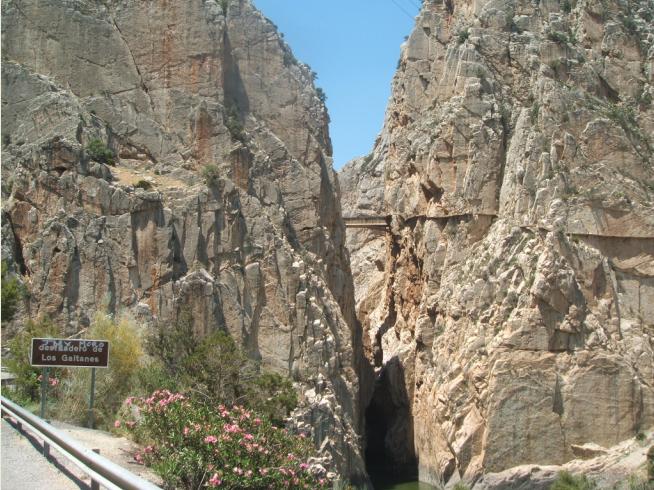 El Chorro Desfiladero de los Gaitanes.JPG