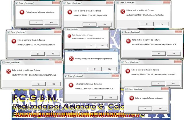 Errores en Ruta RETIRO LA CARLOTA.jpg (198.92 KiB) Visto 86777 veces Errores en Ruta RETIRO LA CARLOTA.jpg